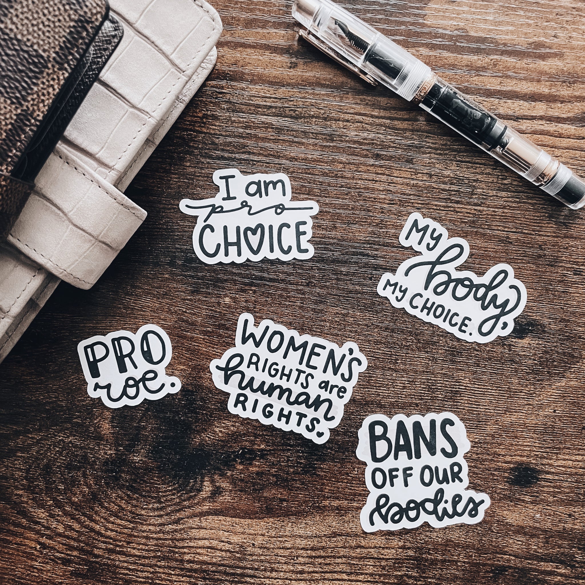 [NEW & UPDATED] "Women's Rights are Human Rights" Diecut Set: Fundraiser (NO COUPON CODES PLEASE)