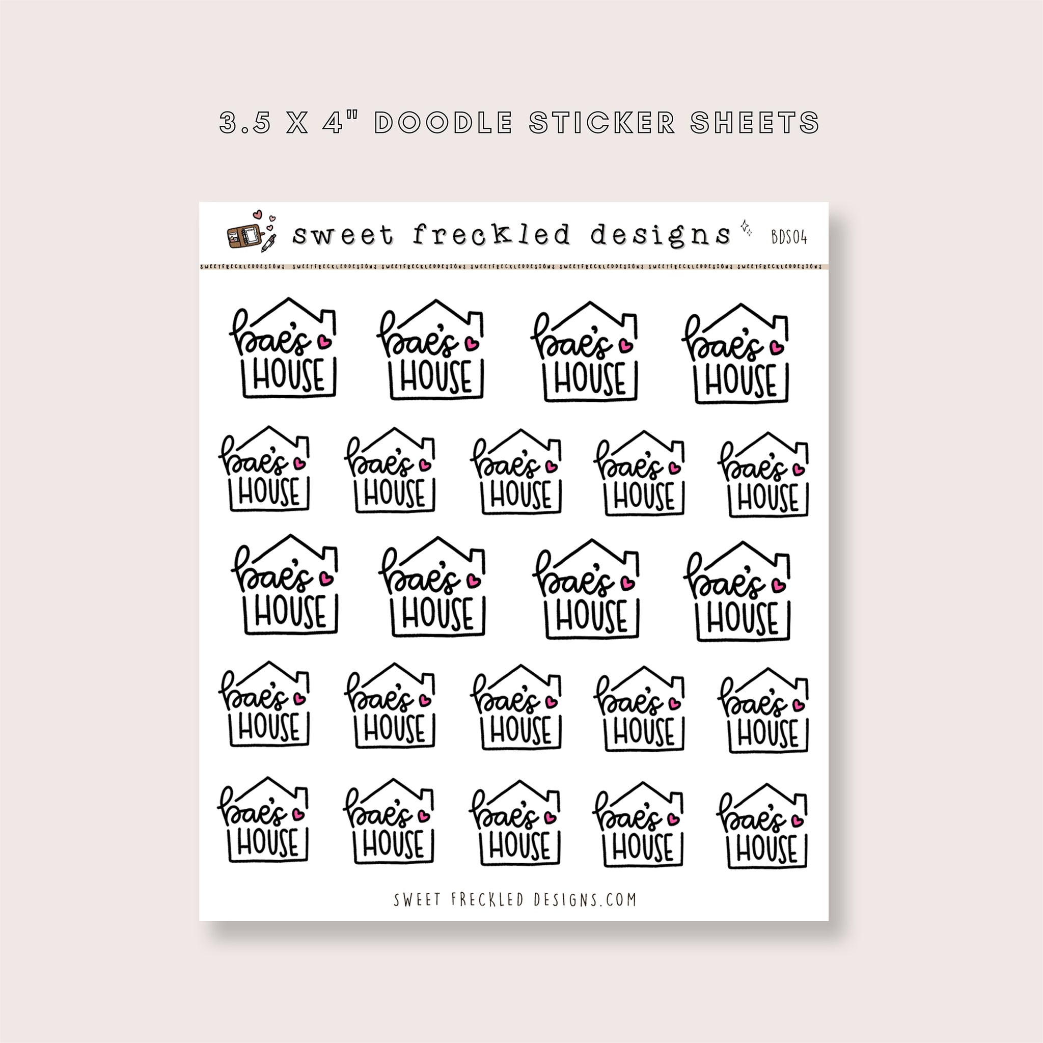 Bae's House Stickers