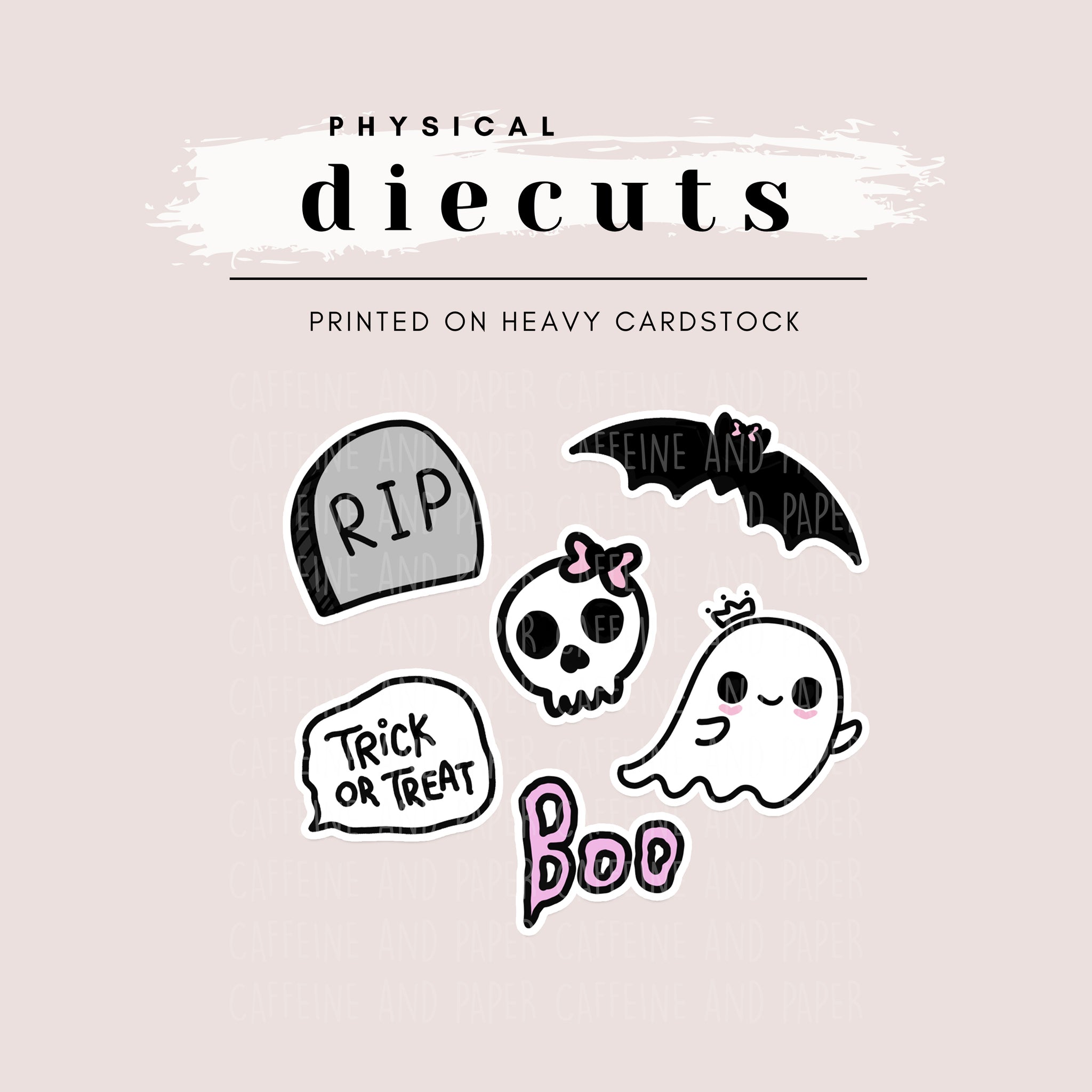 Diecut - Spooky Cute Things