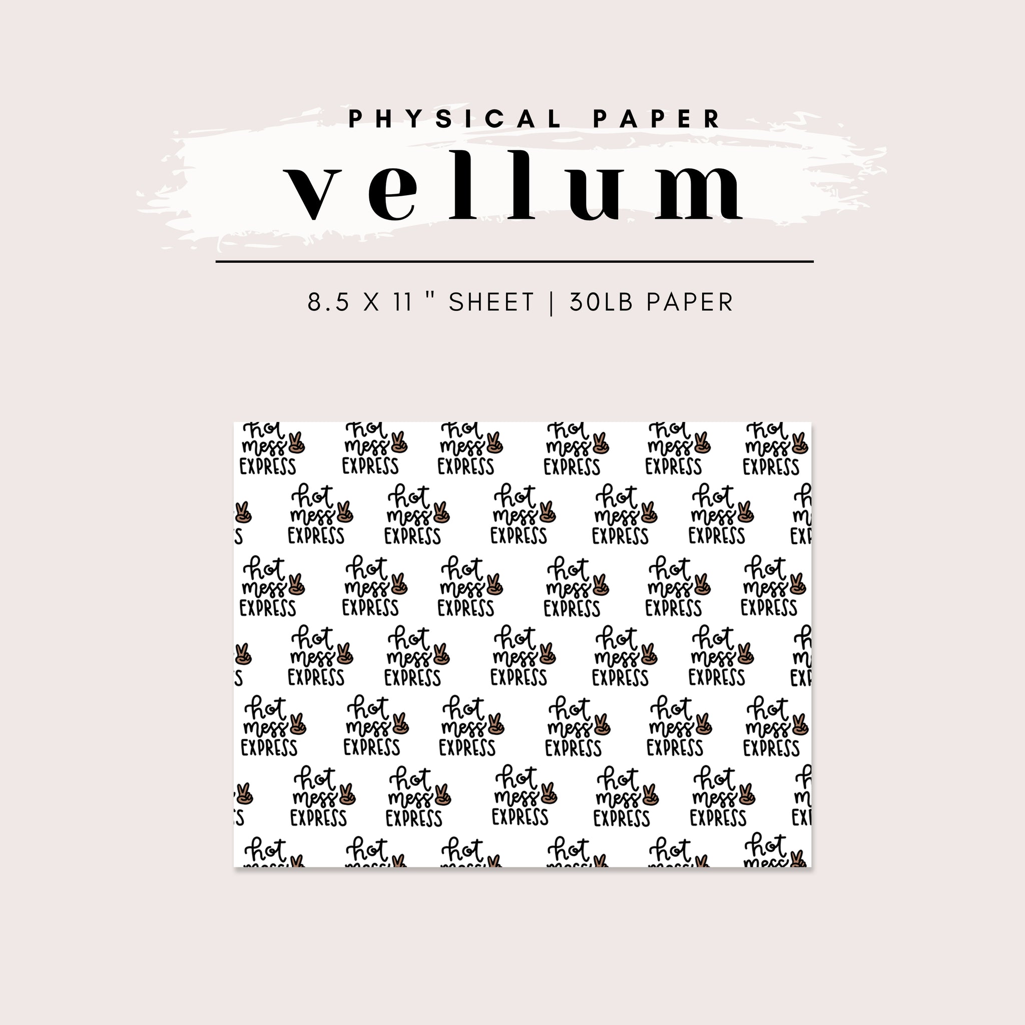 Vellum - Hot Mess Express