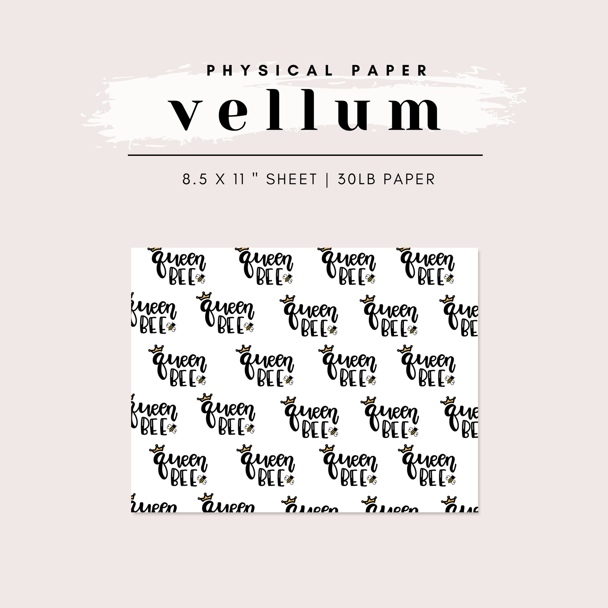Vellum - Sassy Sayings (5 Styles Available)